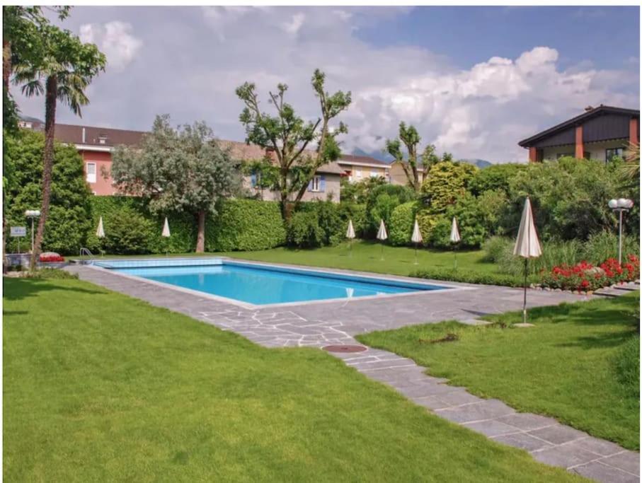 Apartament Ascona: Residenza Sabrina,App 2.5 Locali E Piscina Zewnętrze zdjęcie